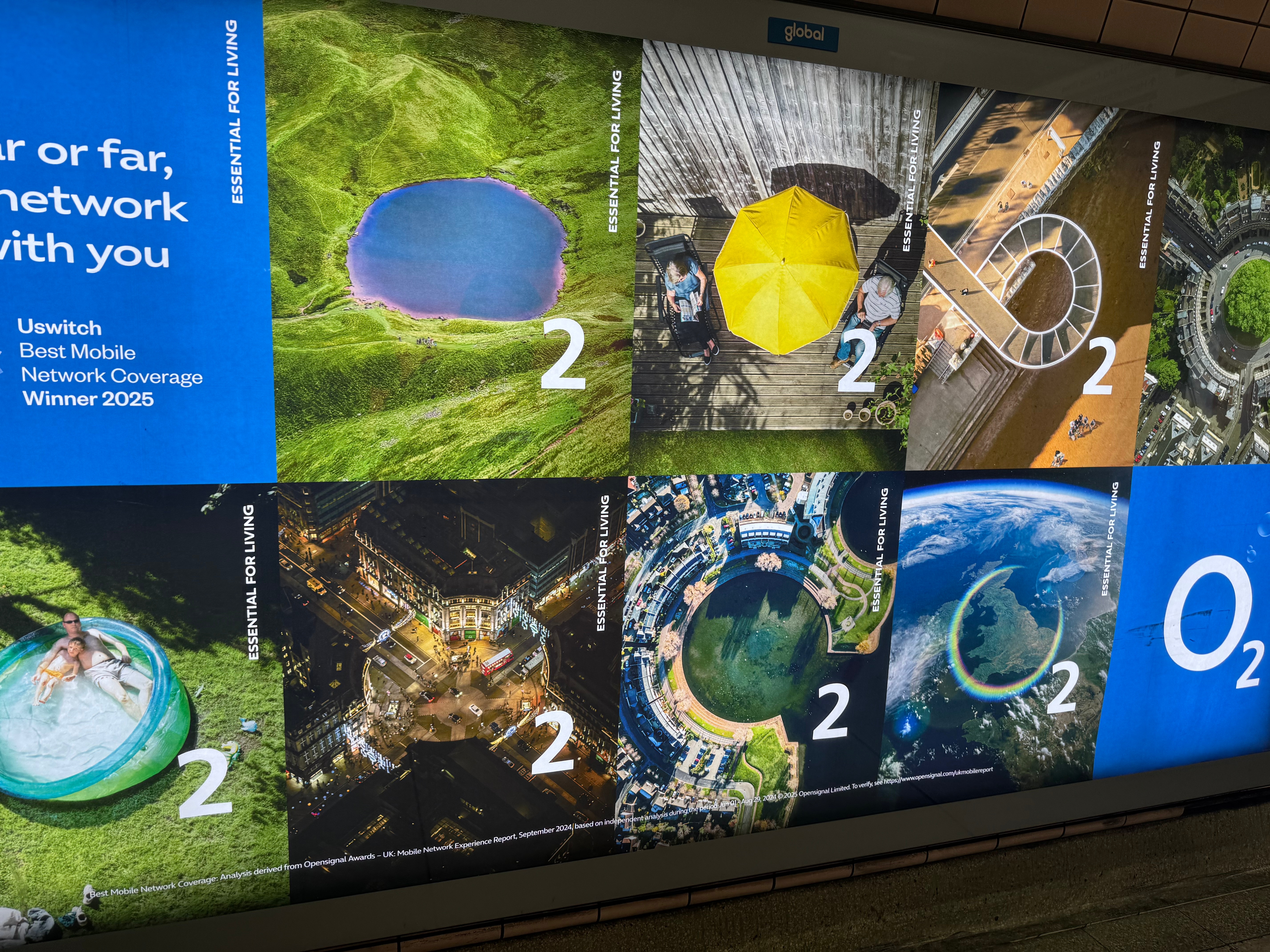 Stock aerial views used for O2 / VCCP campaign.